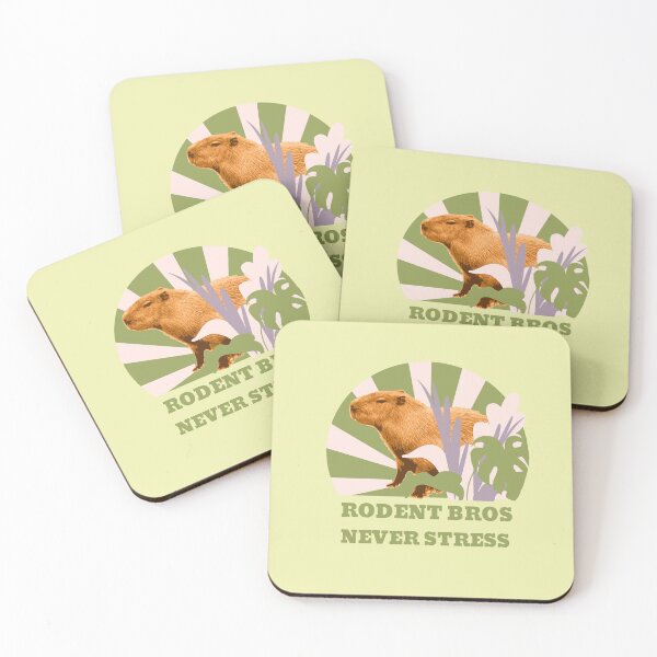 Item preview, Rodent Bros Never Stress Capybara designed and sold by Vac1.