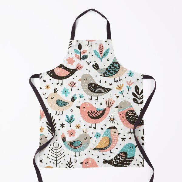 Item preview, Where Birds and Art Meet in Playful Patterns designed and sold by Vanich-Panich.