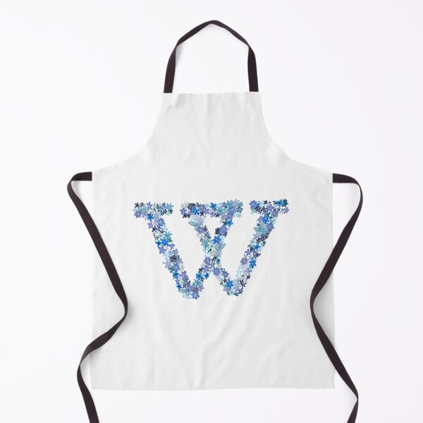 Item preview, Wellesley W Flowers Blue Color Palette designed and sold by octopusmilkman.