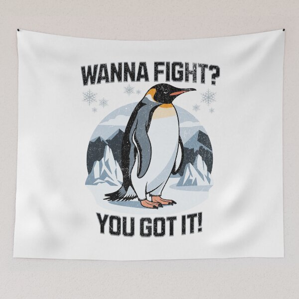 Item preview, wanna fight? designed and sold by VariousGoodies.