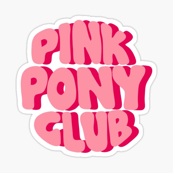 Item preview, Pink Pony Club designed and sold by studioartbymary.
