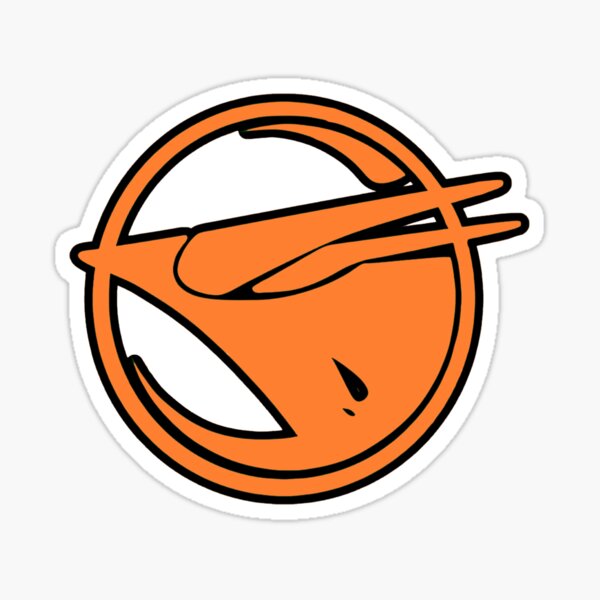 Vista previa del artículo con la obra «Símbolo naranja de Ezra», diseñado y vendido por MelanieRdz.