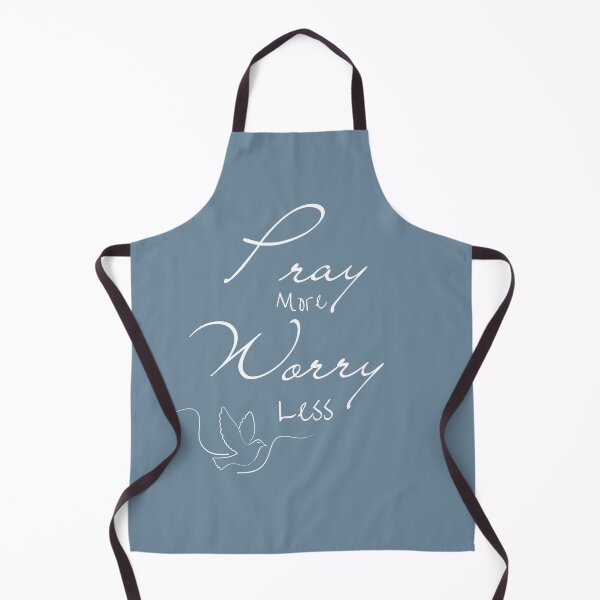 Item preview, Christian Bible Art Gifts - Pray More, Worry Less designed and sold by Our Bible Journey.