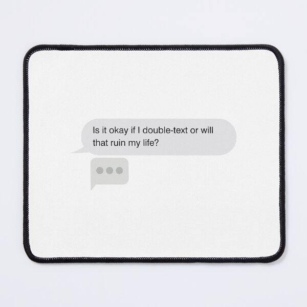 Item preview, iPhone text bubble message style - Funny, Humor, Anxiety and Overthinking designed and sold by mimiscreativity.