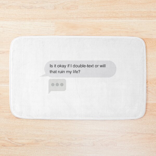 Item preview, iPhone text bubble message style - Funny, Humor, Anxiety and Overthinking designed and sold by mimiscreativity.