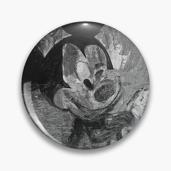 Item preview, Black & White Impressionist Mickey Painting designed and sold by larrypnts.
