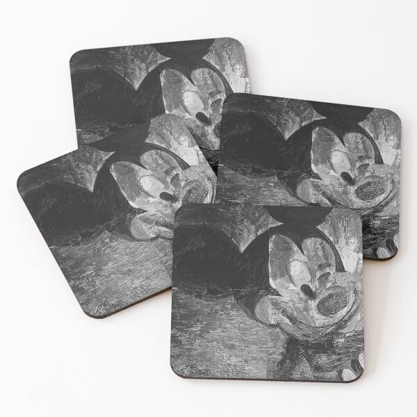 Item preview, Black & White Impressionist Mickey Painting designed and sold by larrypnts.