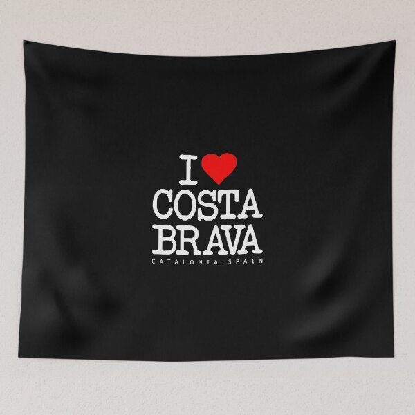 Item preview, I love Costa Brava - White designed and sold by CUBATSHIRT.
