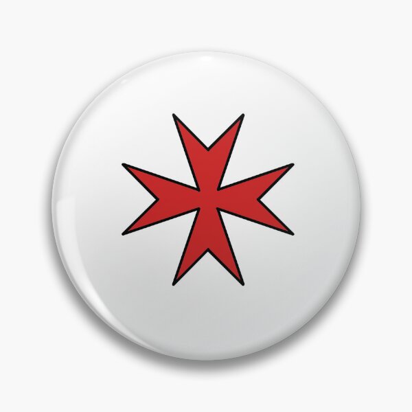 Item preview, minimalist Templar cross designed and sold by DanielAros.