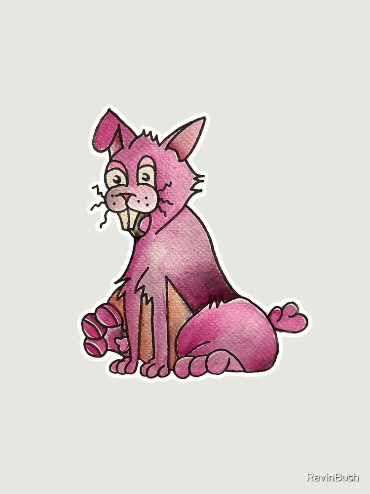 Thumbnail 6 von 6, Premium Oversized Hoodie, Pink Rabbit von Ravin Bush designt und verkauft von RavinBush.