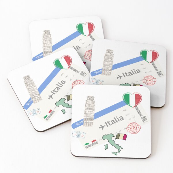 Item preview, Italia Boarding Pass | Italy Vacation Design designed and sold by Alasha94.