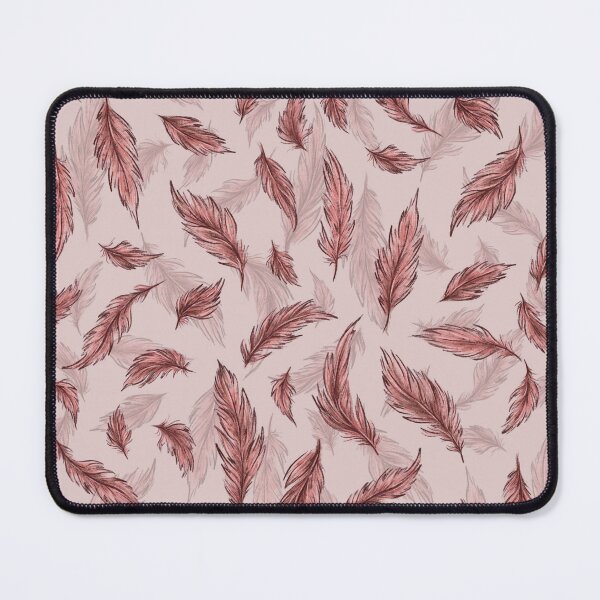 Item preview, Pattern and light flying pink feathers for a pleasant coziness in the duvet cover and bedding cushions. designed and sold by ArtbySvetik.