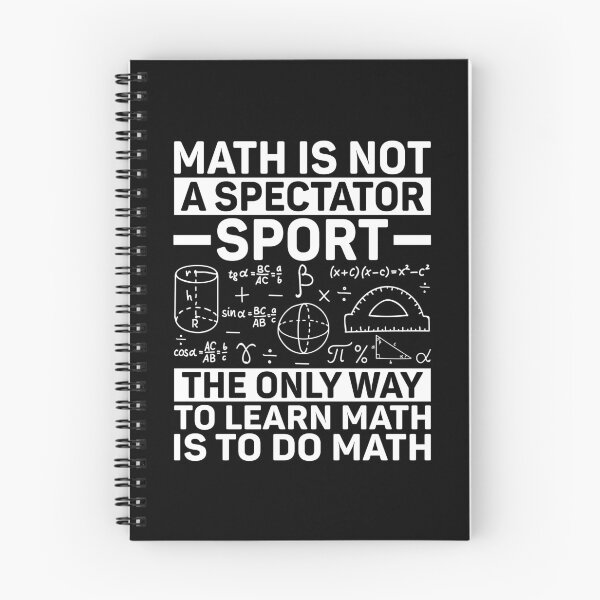 Item preview, Math Not A Spectator Sport Mathematics Teacher Mathematician designed and sold by DexertimaArt.