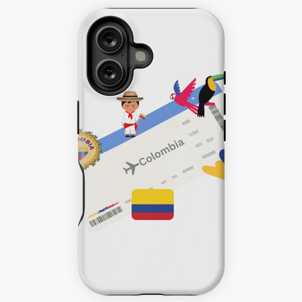 Item preview, Colombia Boarding Pass | Colombia Travel Design designed and sold by Alasha94.