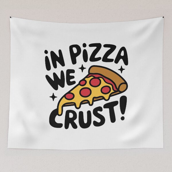 Item preview, In Pizza We Crust! Cute Pizza Puns designed and sold by PMCreative.
