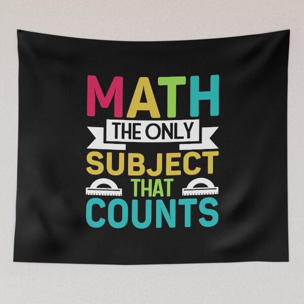 Item preview, Math Is The Only Subject That Counts Mathematician designed and sold by DexertimaArt.