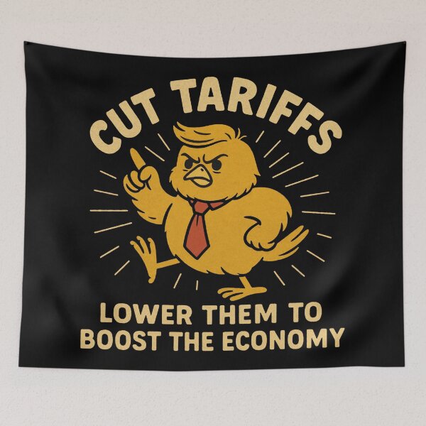 Item preview, Cut Tariffs Bird: Lower Them to Boost Economy designed and sold by zzz888.