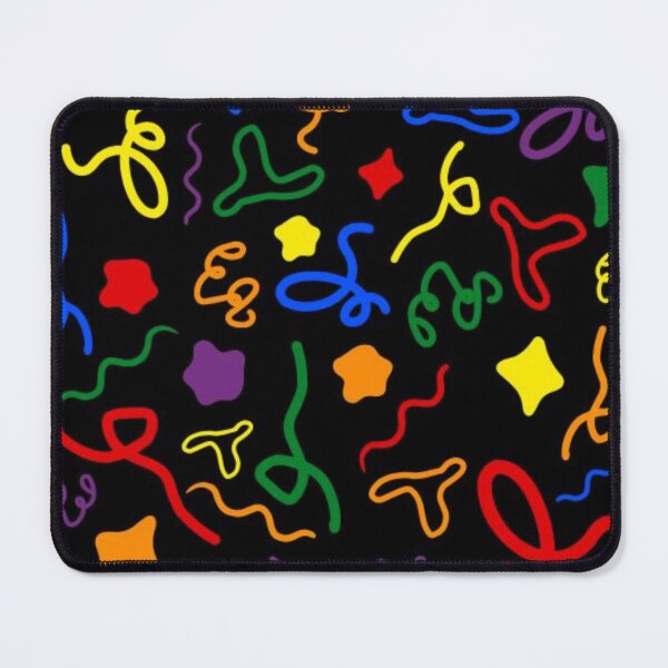 Item preview, Rainbow Pride Squiggles designed and sold by Inked Notebook.