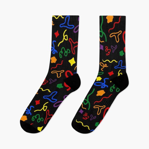 Item preview, Rainbow Pride Squiggles designed and sold by Inked Notebook.