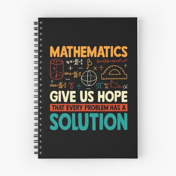 Item preview, Mathematics Gives Us Hope Every Problem Has a Solution designed and sold by DexertimaArt.