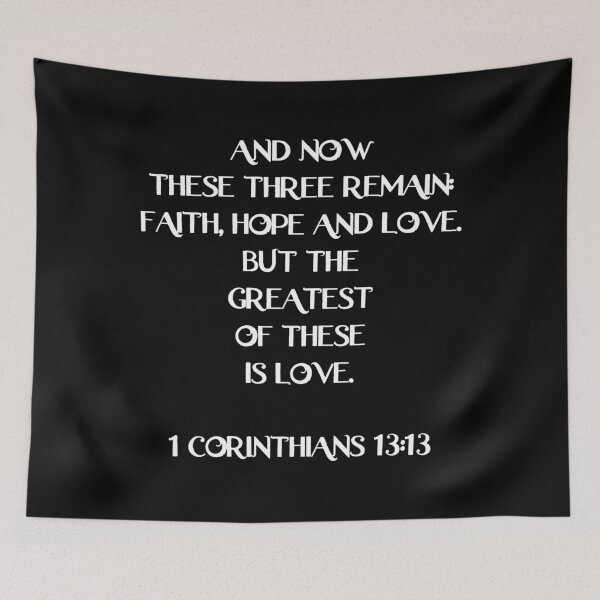 Item preview, Love - 1 Corinthians 13:13 designed and sold by FaithwinsFear.