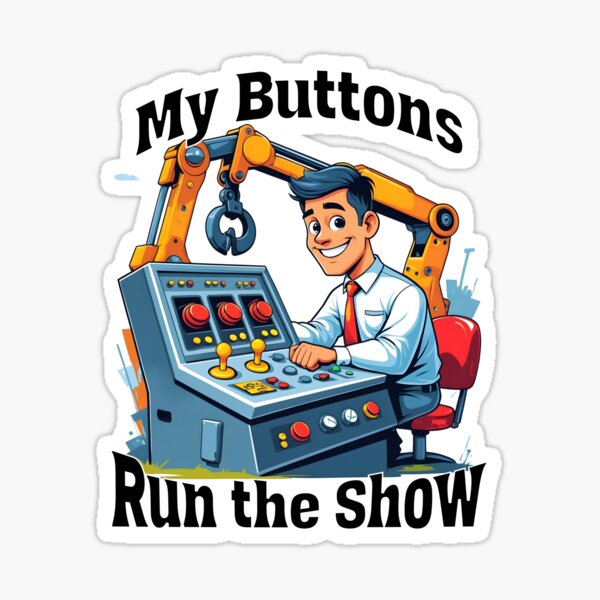 Item preview, My Buttons Run the Show designed and sold by Fragy72.