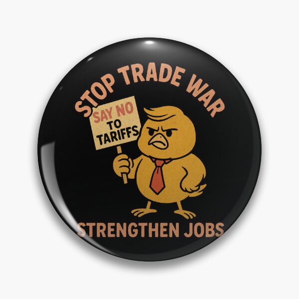 Item preview, Stop Trade War Bird: Strengthen Jobs Movement designed and sold by zzz888.