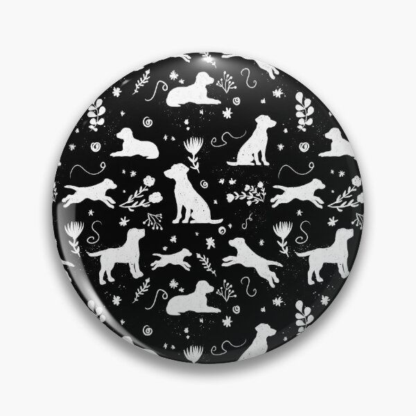 Artikelvorschau, Hunde, Hunde, Hunde (weiß auf schwarz) entworfen und verkauft von Moved2Create.
