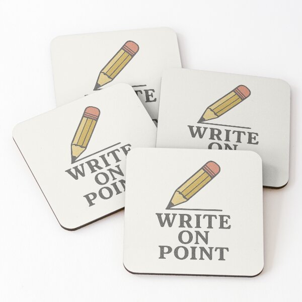 Item preview, Write On Point – Minimalist Pencil Pun for Writers & Authors designed and sold by Bratak.