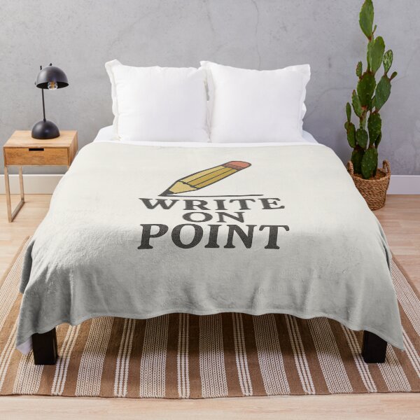 Item preview, Write On Point – Minimalist Pencil Pun for Writers & Authors designed and sold by Bratak.