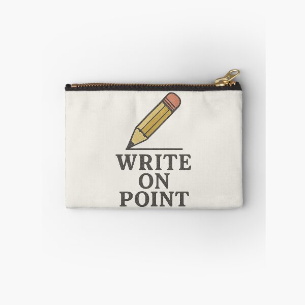 Item preview, Write On Point – Minimalist Pencil Pun for Writers & Authors designed and sold by Bratak.