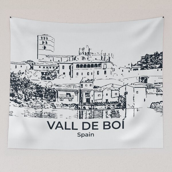 Item preview, Vall de Boí - Spain designed and sold by Lakeric Cityscapes.