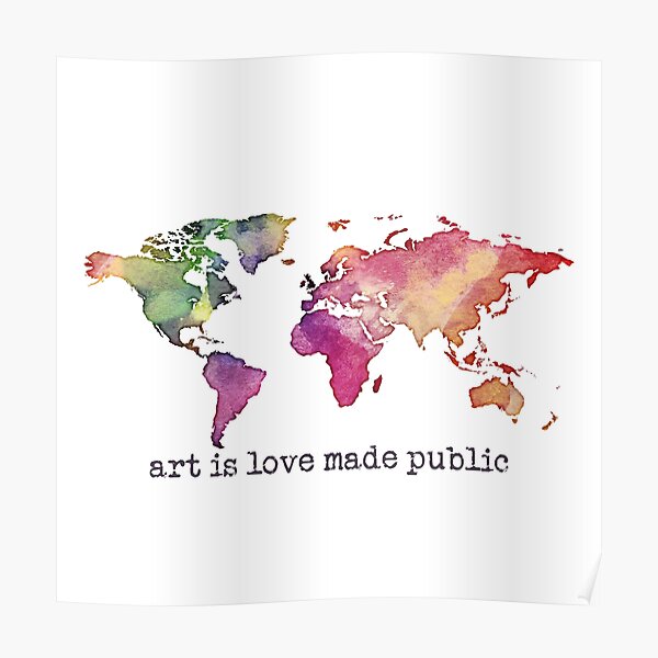 art is love made public Poster