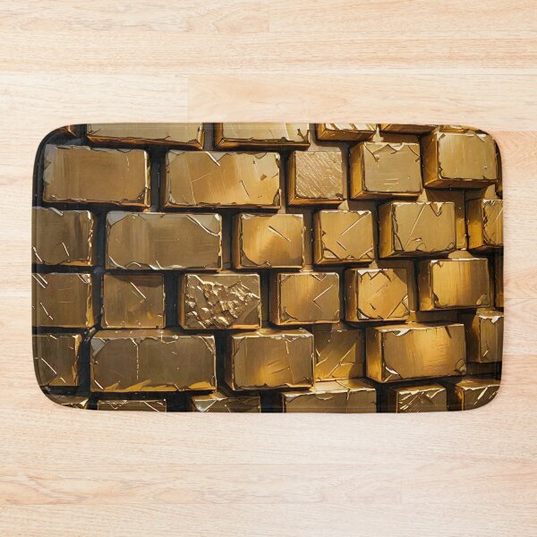 Item preview, Wall made of gold bricks designed and sold by Marcu Ioachim.