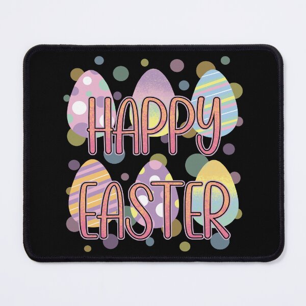 Item preview, Happy Easter with colorful eggs designed and sold by AriLady.