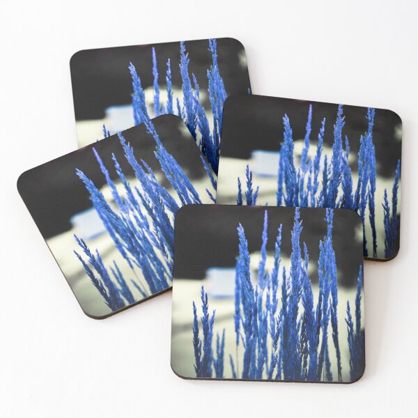Item preview, Vibrant Blue Grass Nature Art designed and sold by NickDedidis.