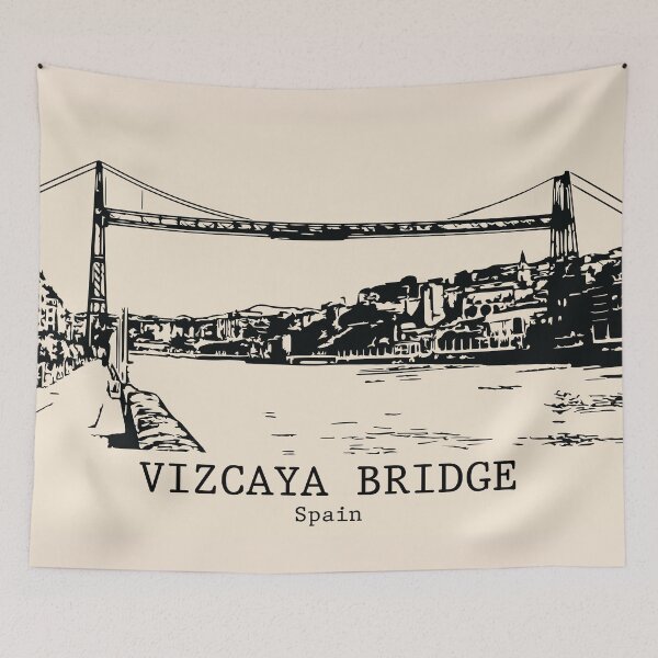 Item preview, Vizcaya Bridge - Spain designed and sold by Lakeric Cityscapes.
