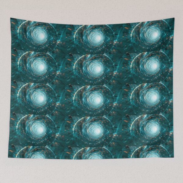 Item preview, Hyperspace Tunnel: Light Speed Travel Through Data Streams designed and sold by RudArtAI.
