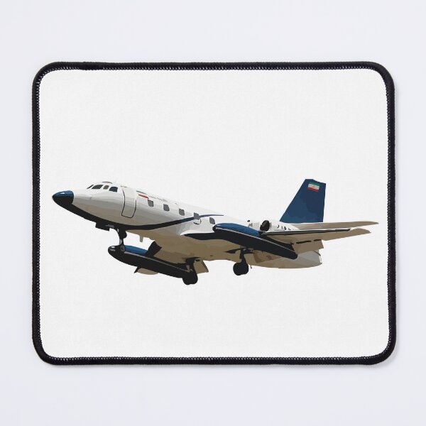 Item preview, Lockheed Jetstar Plane Abstract Illustration designed and sold by AddiK-Art.