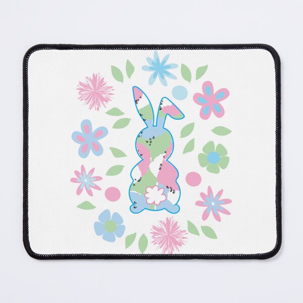 Item preview, Floral Boho Easter Bunny designed and sold by MagnoliaLake.