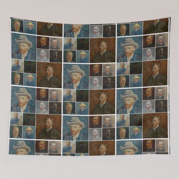 Item preview, Vincent Van Gogh Collage designed and sold by itzYuhGirl.