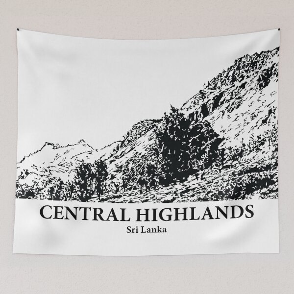 Item preview, Central Highlands - Sri Lanka designed and sold by Lakeric Cityscapes.