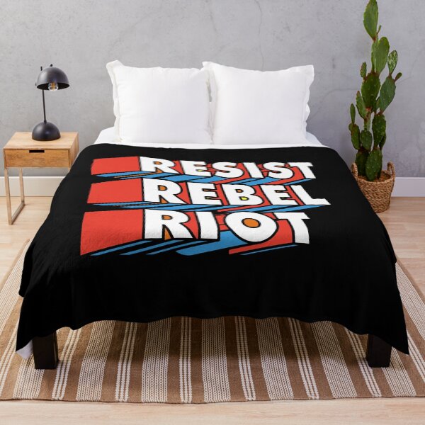 Item preview, Resist rebel riot designed and sold by remerasnerdas.