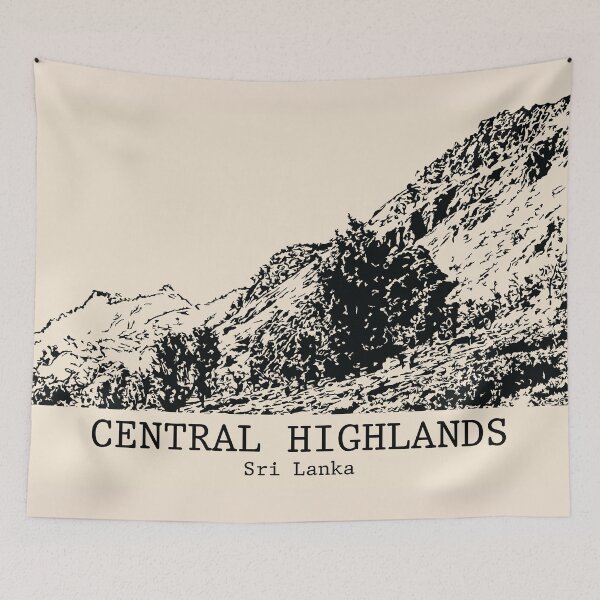 Item preview, Central Highlands - Sri Lanka designed and sold by Lakeric Cityscapes.