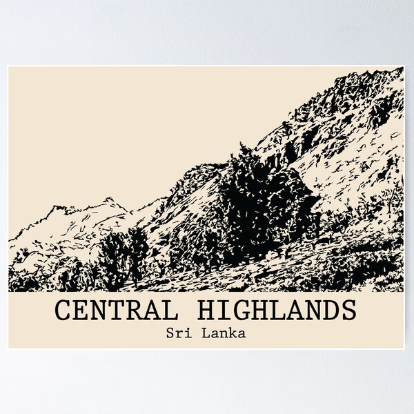 Item preview, Central Highlands - Sri Lanka designed and sold by Lakeric Cityscapes.