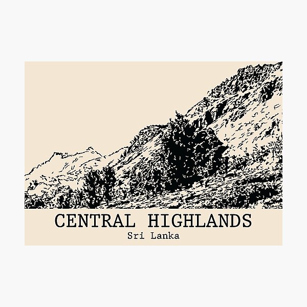 Item preview, Central Highlands - Sri Lanka designed and sold by Lakeric.
