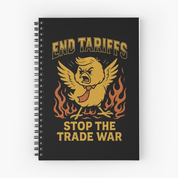 Item preview, End Tariffs: Stop Trade War Bird in Flames designed and sold by zzz888.
