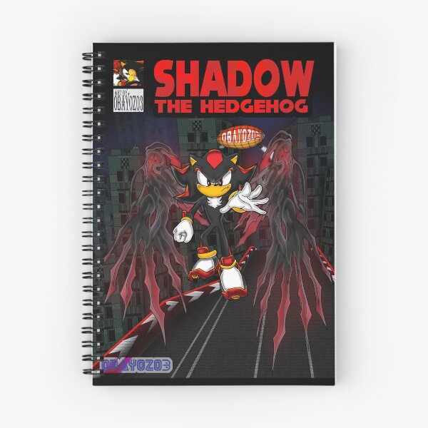 Item preview, Copy of The Dark Shadow the Hedgehog COMIC COVER  designed and sold by Obayozo3.