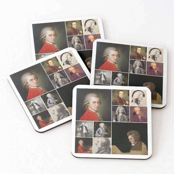Item preview, Wolfgang Amadeus Mozart Collage designed and sold by itzYuhGirl.