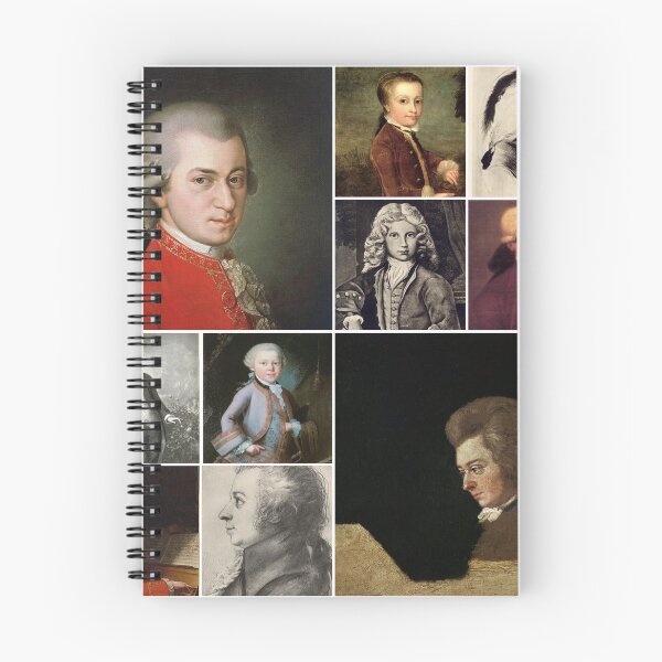 Item preview, Wolfgang Amadeus Mozart Collage designed and sold by itzYuhGirl.
